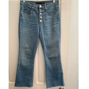 Veronica Beard 10” baby boot cut jeans